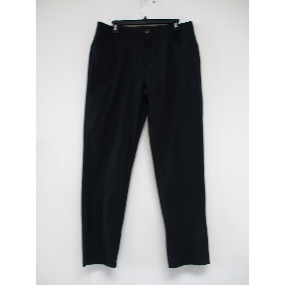 Vuori Meta Pants Mens 33 Black‎ Performance Stretch 5-Pocket Commuter Utility